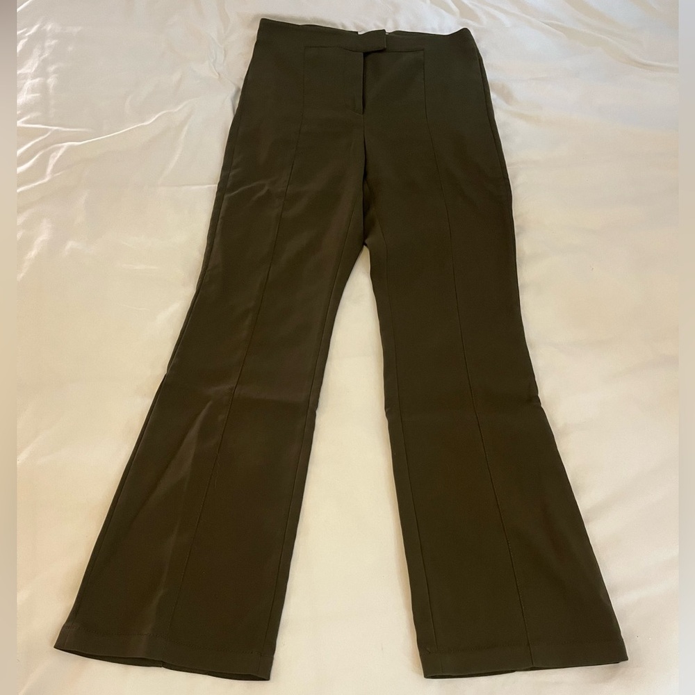 & Other Stories Olive green dress pants